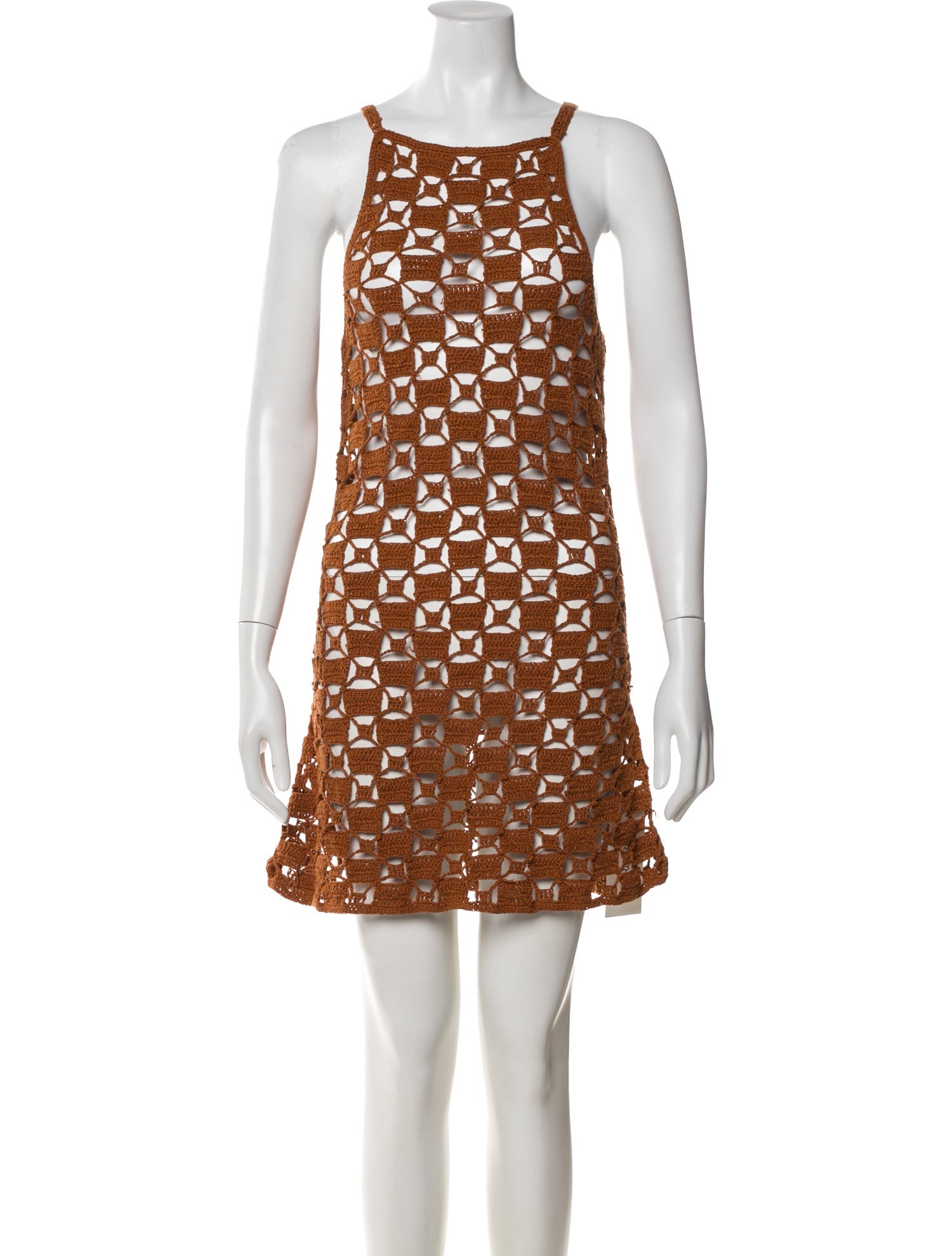 Cult Gaia Printed Mini Dress