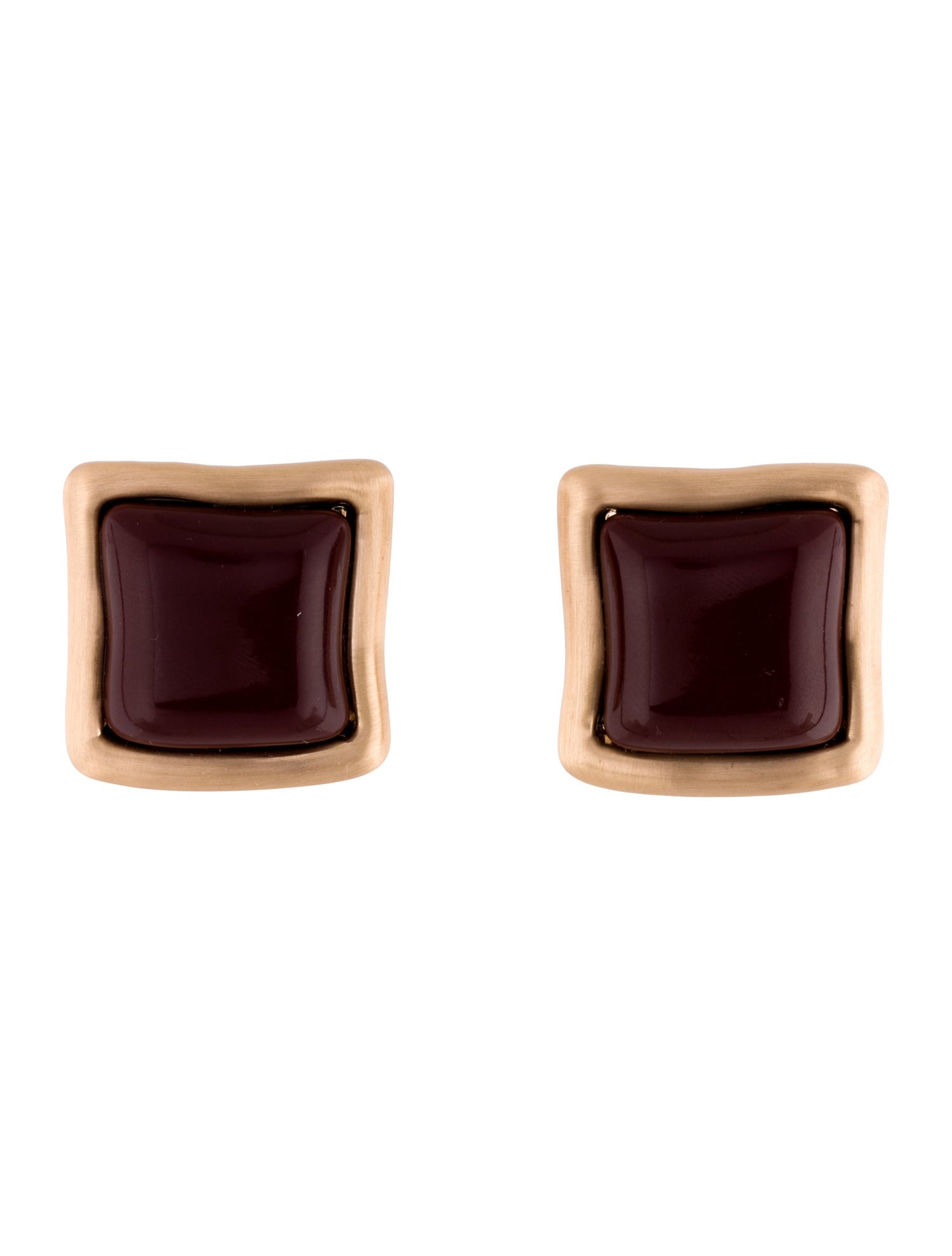 Cult Gaia Resin Suni Earclip Earrings