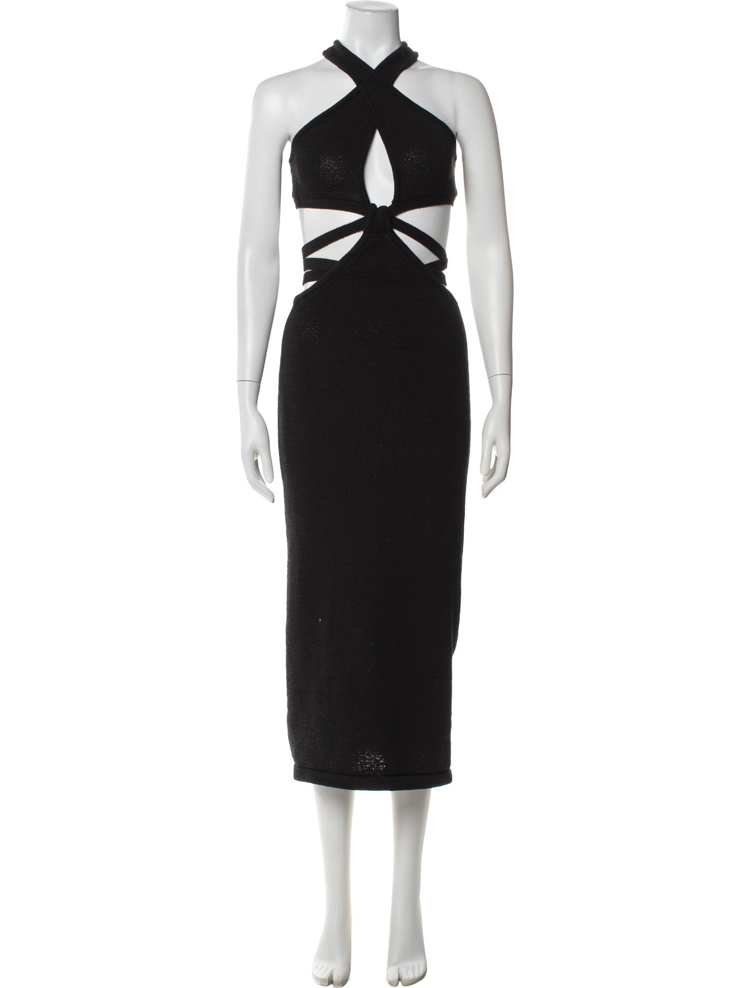 Cult Gaia Halterneck Long Dress