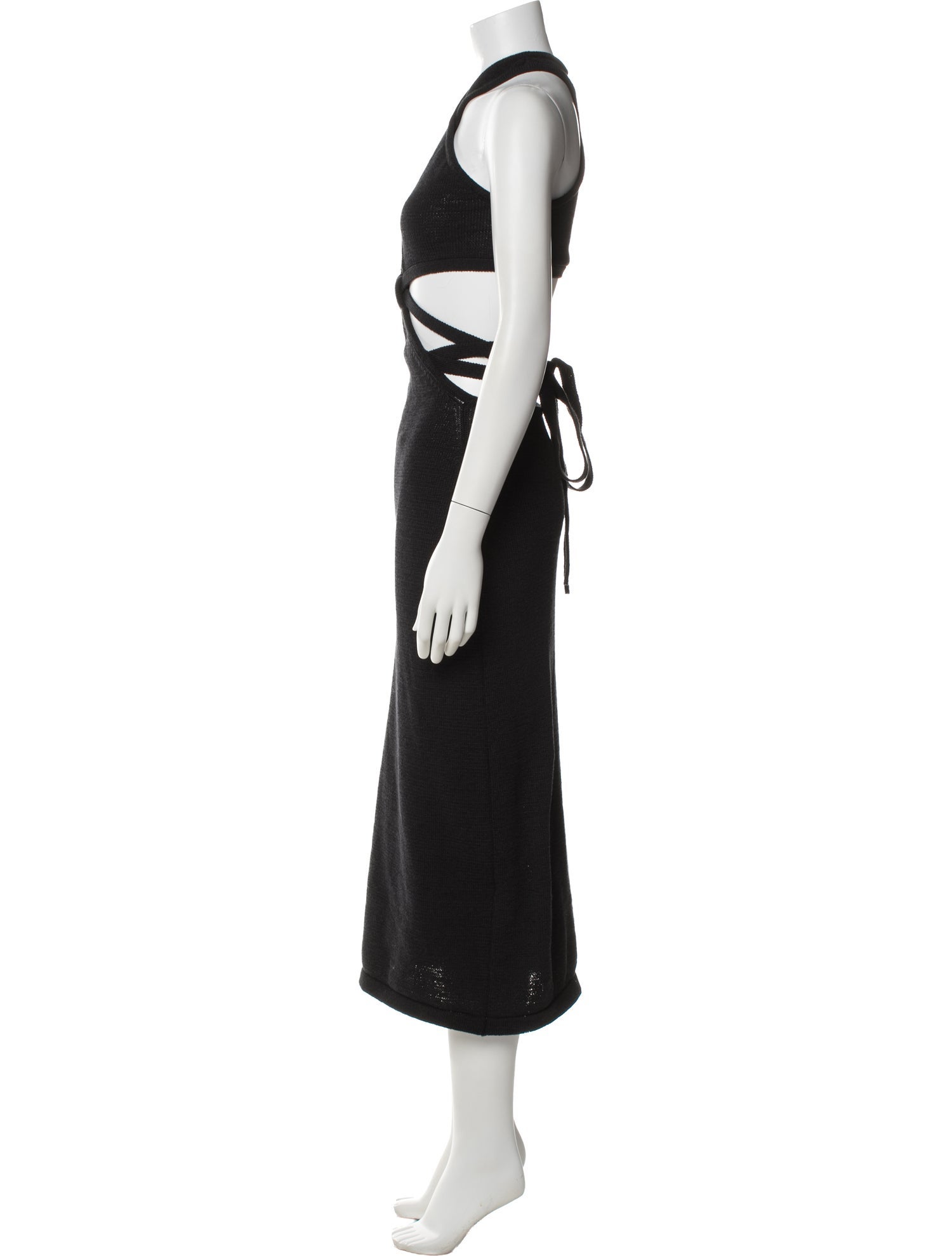Cult Gaia Halterneck Long Dress
