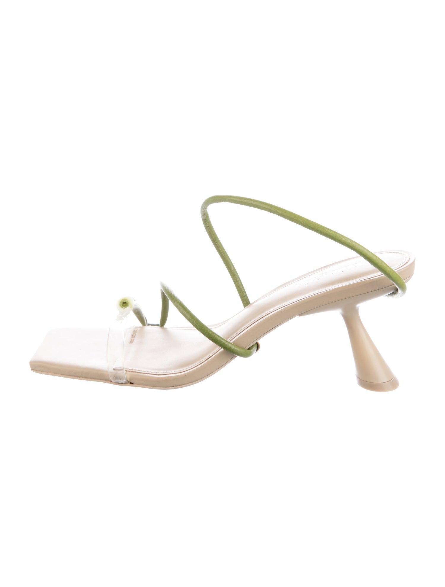 Cult Gaia Leather Slingback Sandals