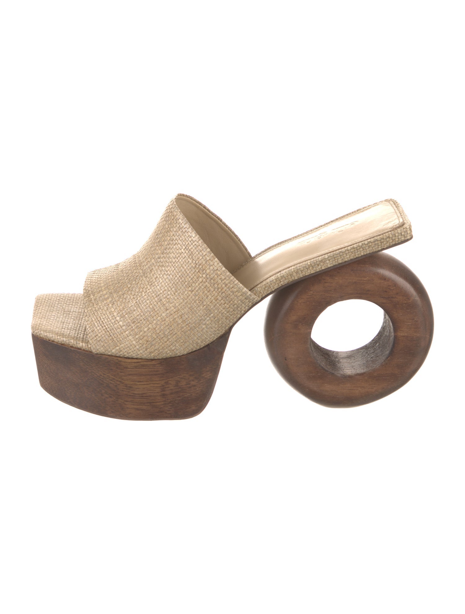 Cult Gaia Raffia Mules
