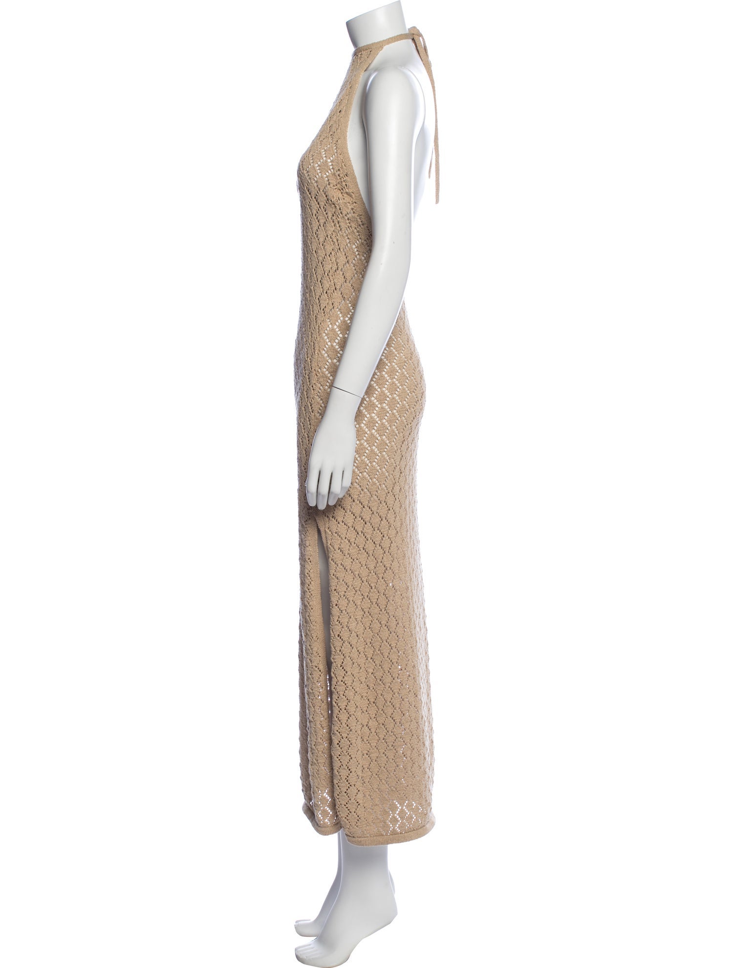Cult Gaia Halterneck Long Dress