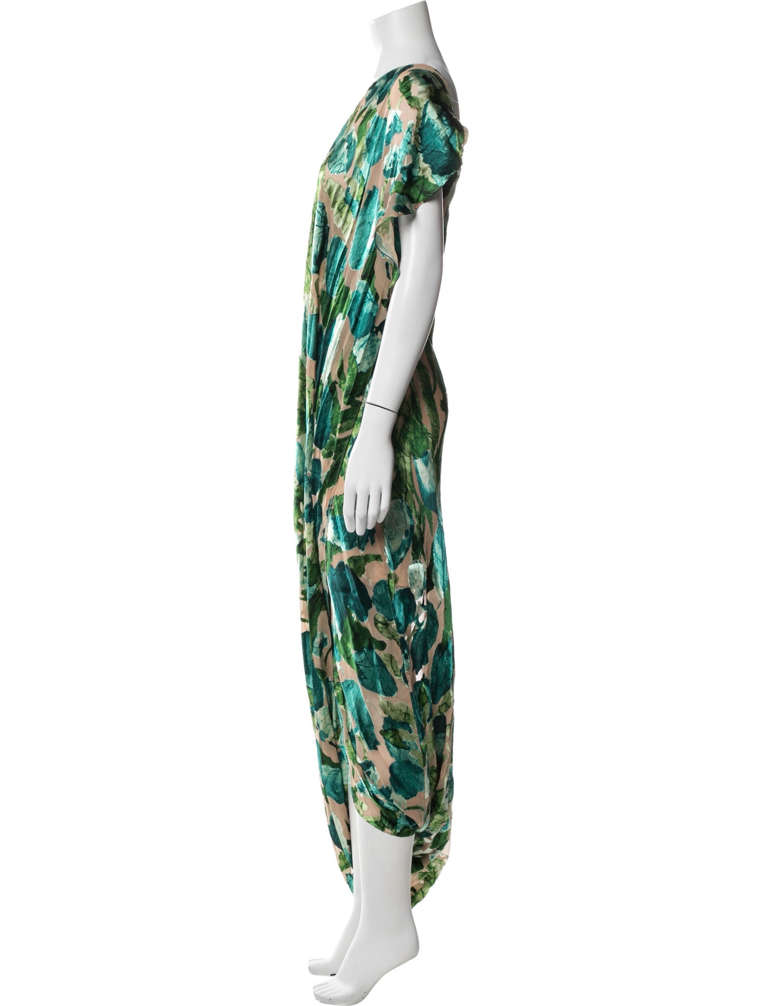 Cult Gaia Floral Print Long Dress w/ Tags