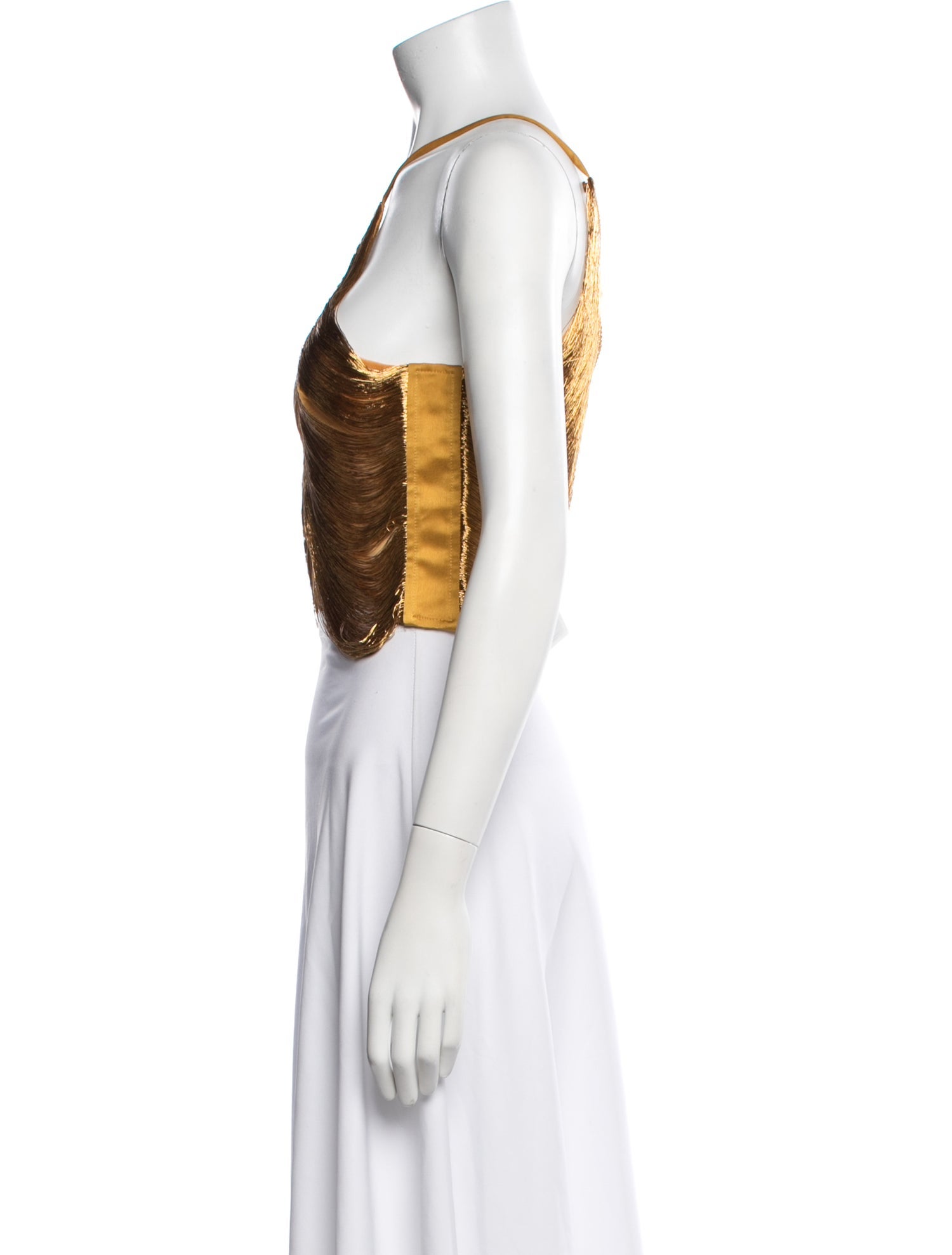 Cult Gaia Halterneck Sleeveless Crop Top w/ Tags