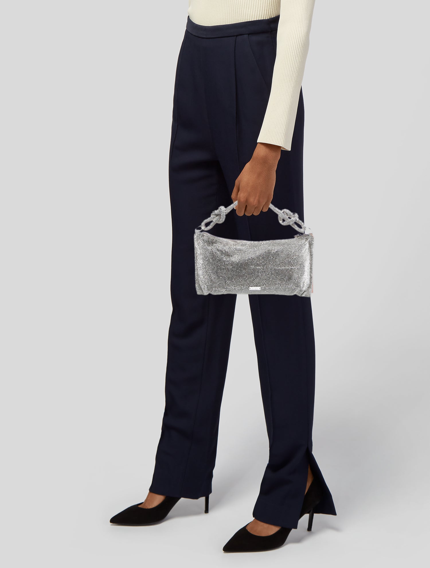 Fendi Leather By The Way - Blue Handle Bags, Handbags - FEN362099