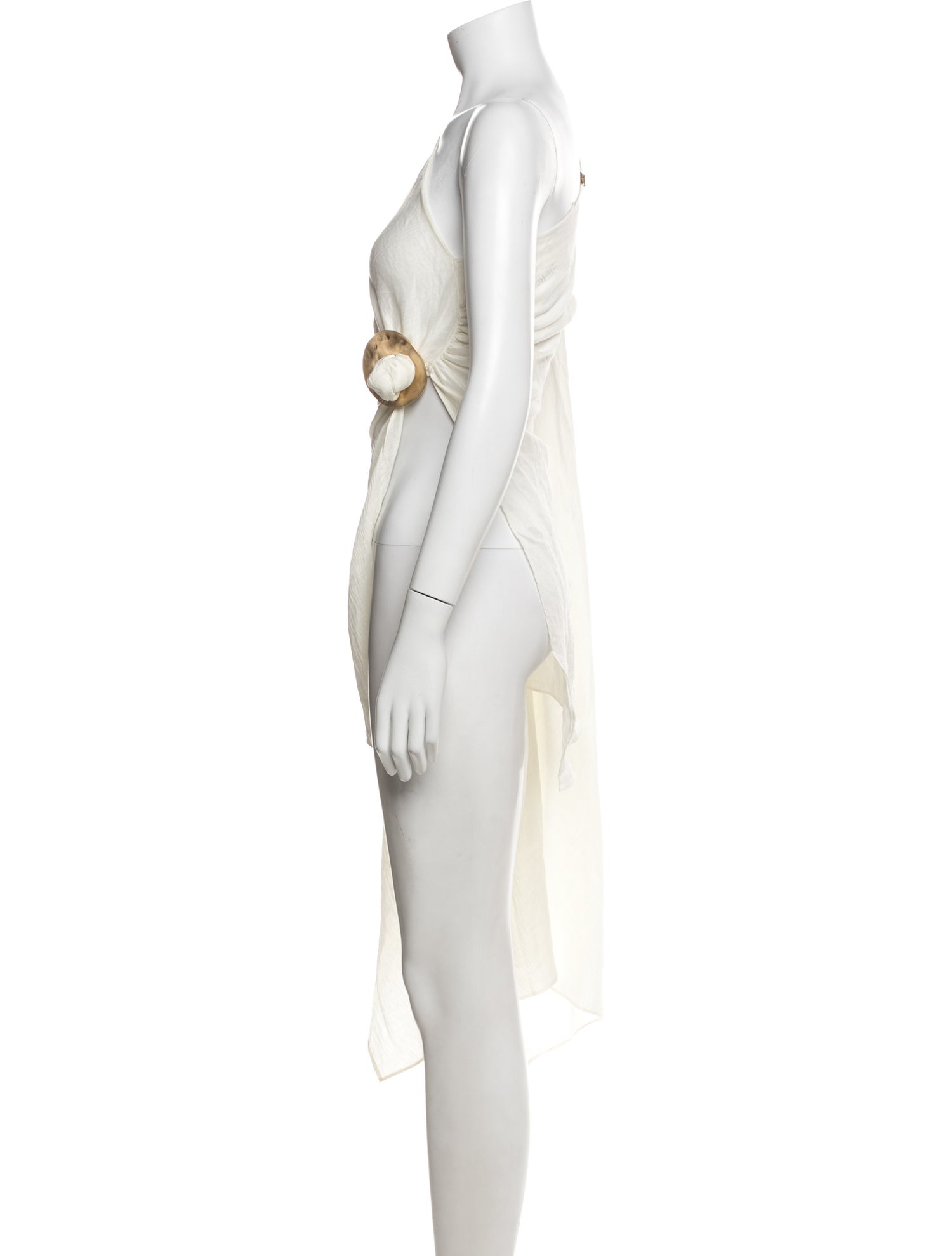Cult Gaia Linen Long Dress