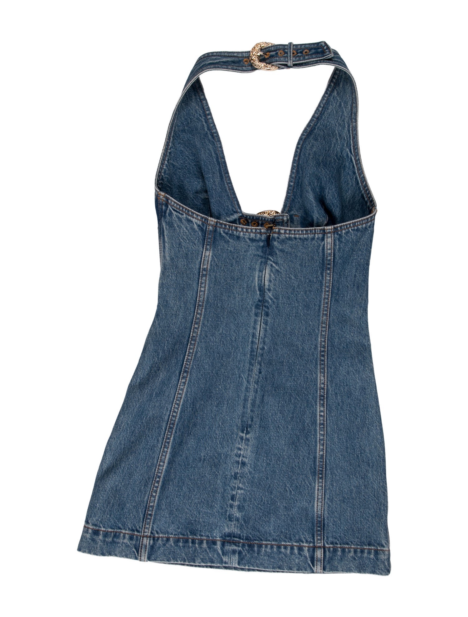 Cult Gaia Halterneck Mini Dress