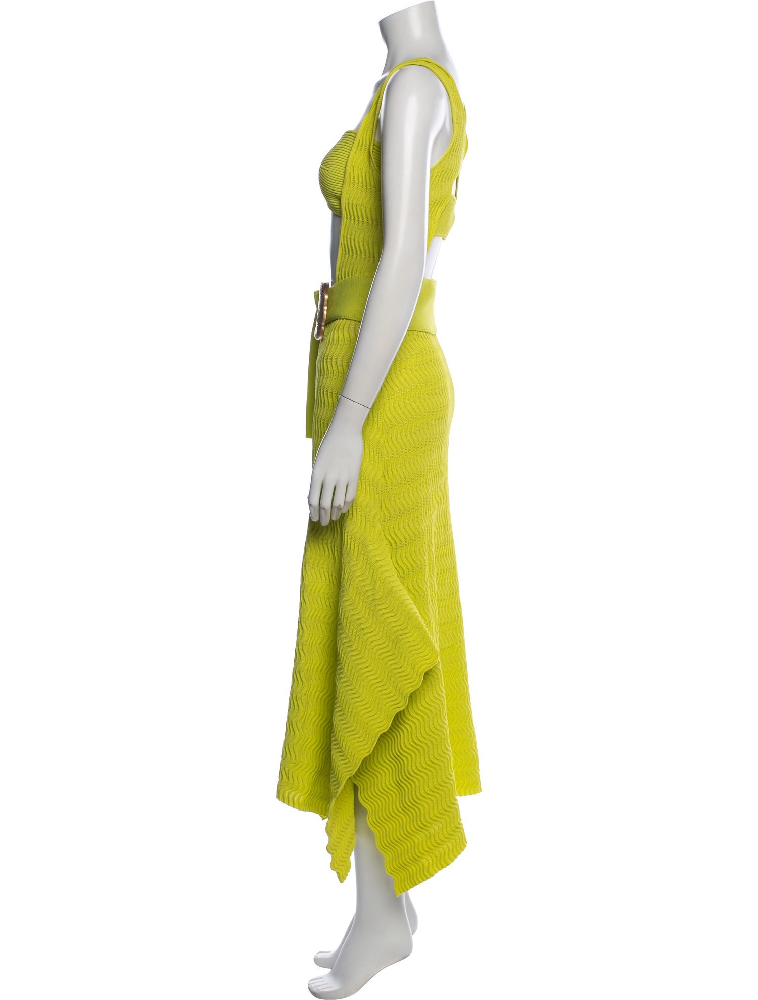 Cult Gaia Strapless Midi Length Dress