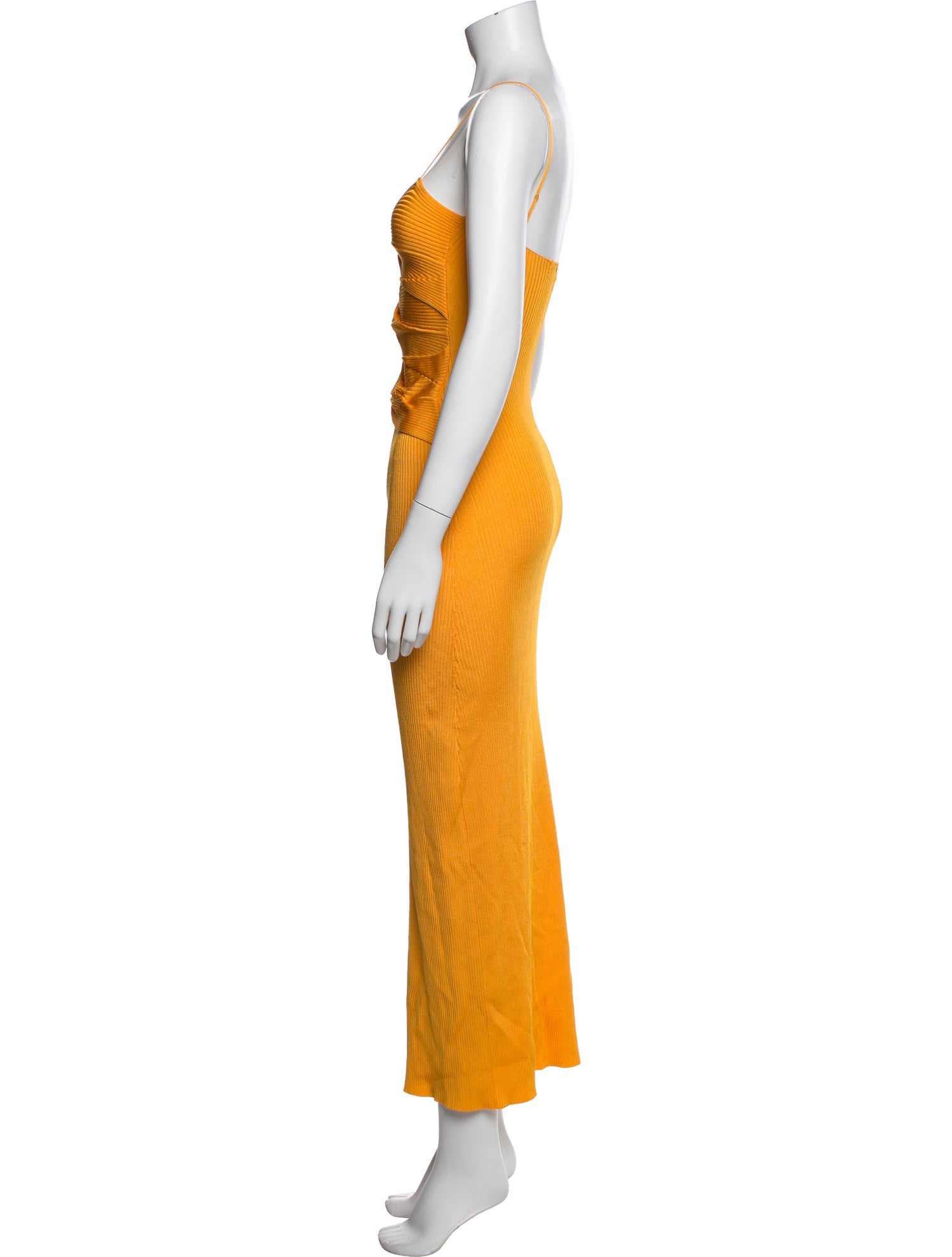 Cult Gaia V-Neck Long Dress