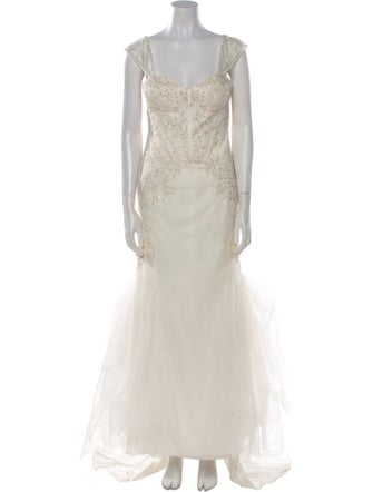 Galina Signature Nylon Long Dress