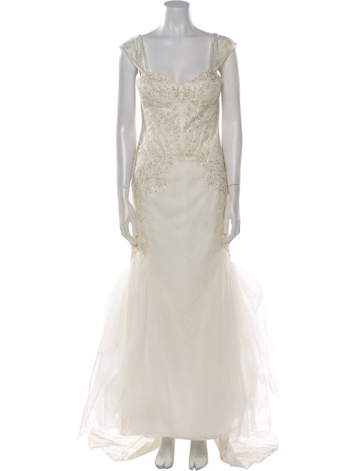 Galina Signature Nylon Long Dress