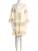 Greek Archaic Kori Linen Mini Dress