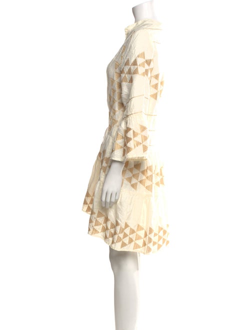 Greek Archaic Kori Linen Mini Dress