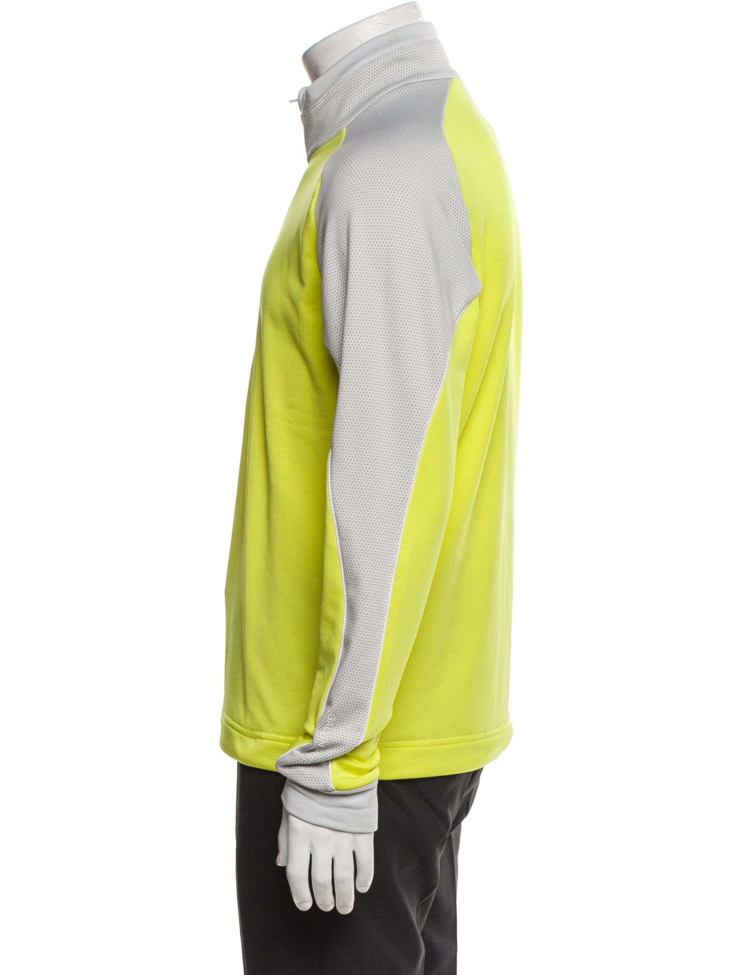 Galvin Green Colorblock Pattern Windbreaker