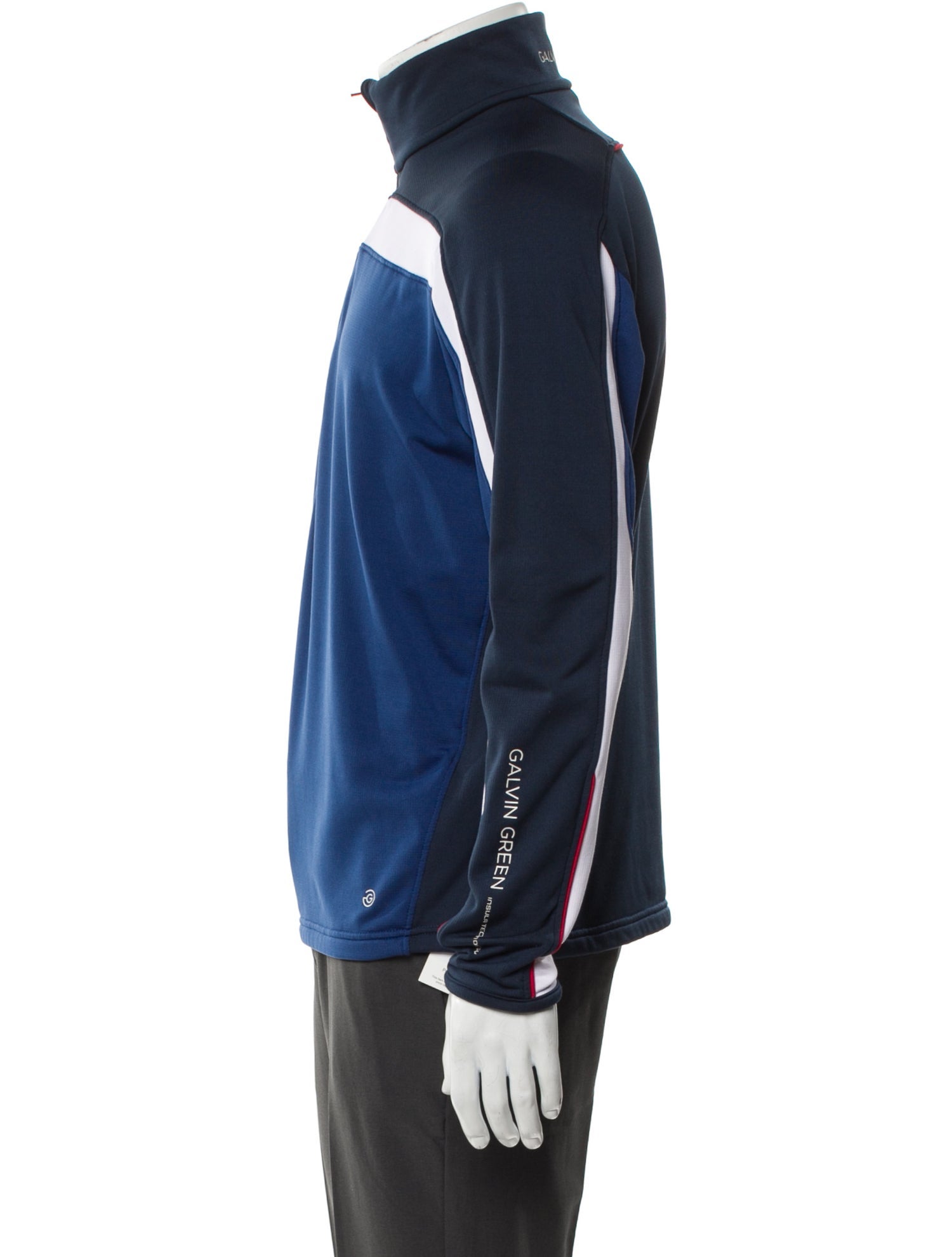 Galvin Green Striped Windbreaker