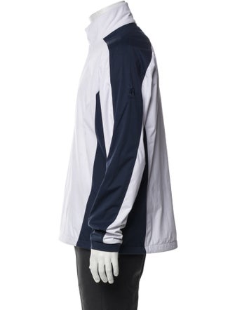 Galvin Green Striped Windbreaker