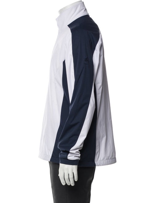 Galvin Green Striped Windbreaker