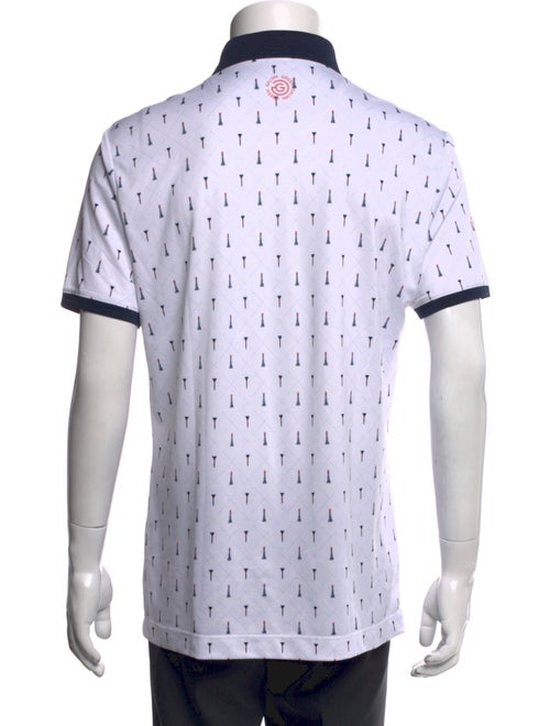 Galvin Green Printed Crew Neck Polo Shirt