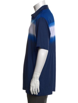 Galvin Green Striped Short Sleeve Dress Shirt