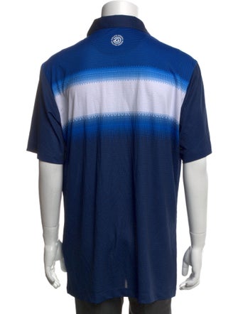 Galvin Green Striped Short Sleeve Dress Shirt