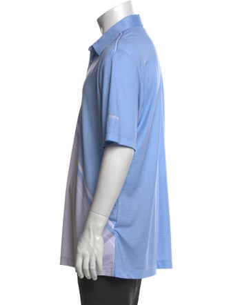 Galvin Green Polka Dot Print Collar Polo Shirt