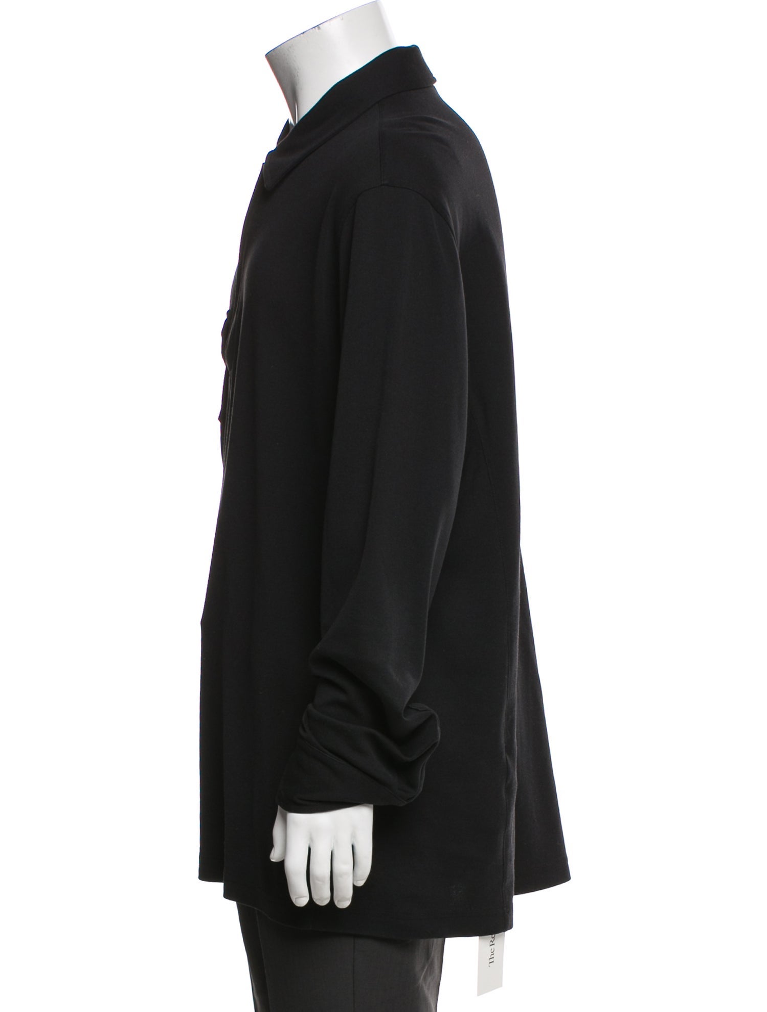 Galvin Green Collar Long Sleeve Polo Shirt