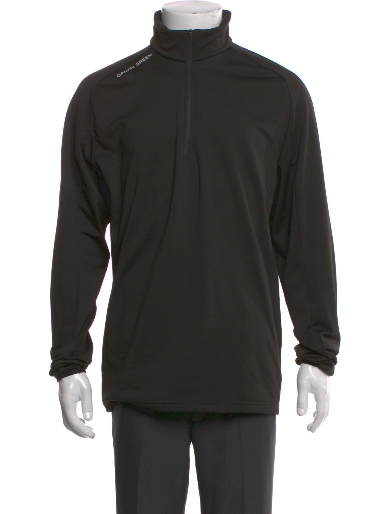 Galvin Green Turtleneck Long Sleeve Pullover