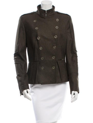 Galliano Double-Breasted Wool Jacket