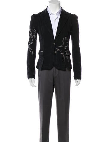 Galliano Jackets Printed Evening Jacket Us8, It44 | M