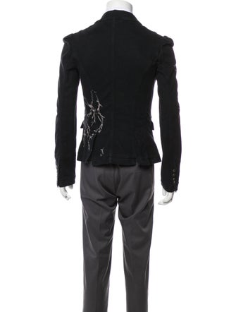 Galliano Printed Evening Jacket