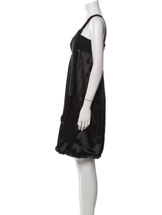 Galliano Silk Mini Dress