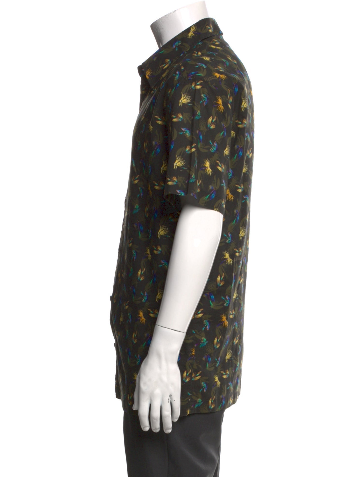 Galliano Printed Short Sleeve Shirt