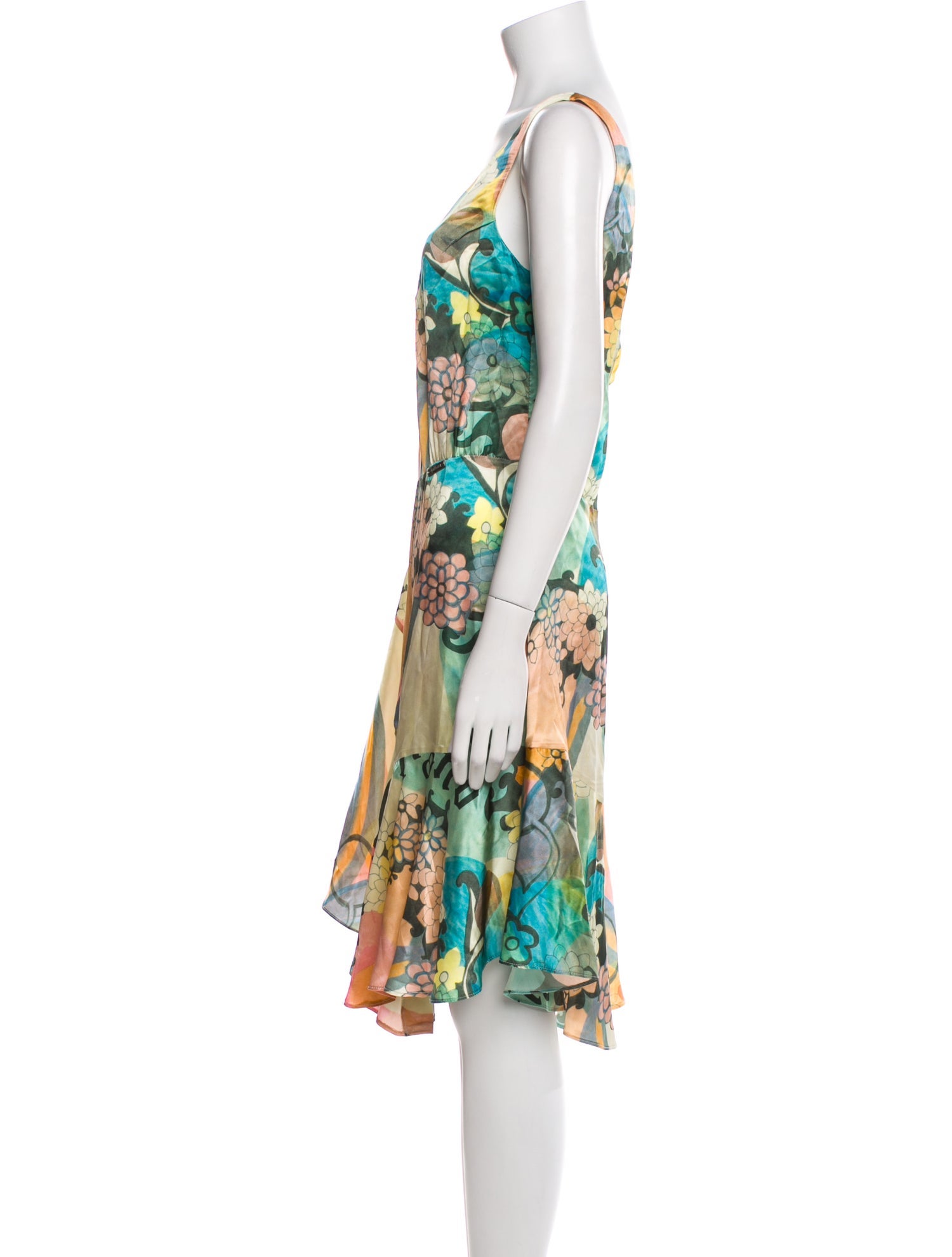 Galliano Vintage Midi Length Dress