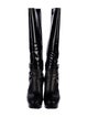 Galliano Patent Leather Rain Boots