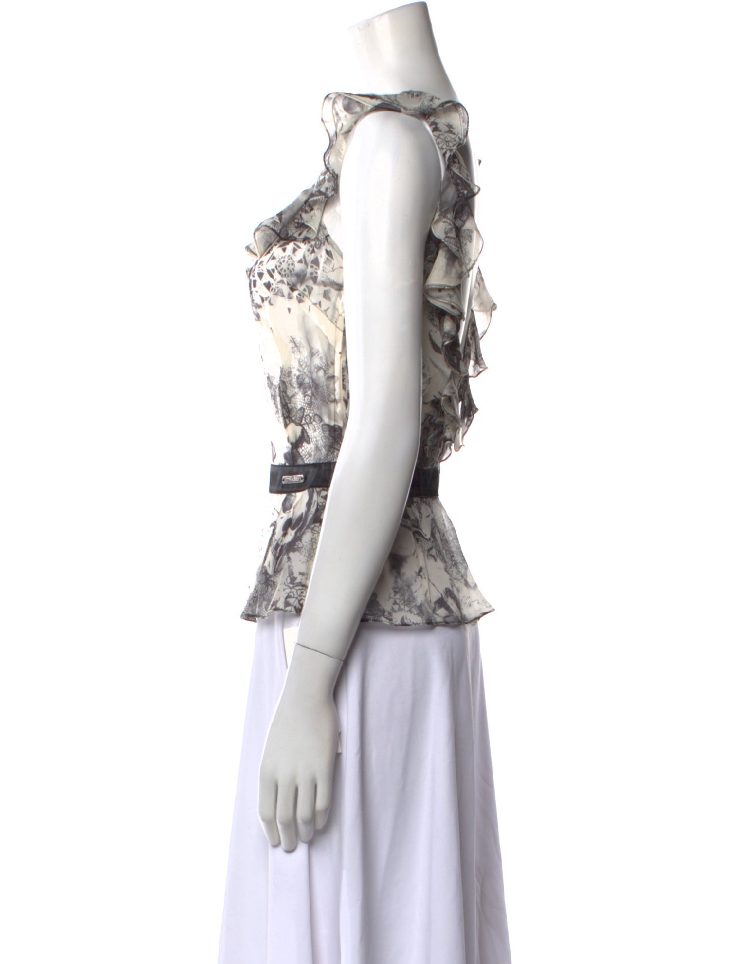 Galliano Vintage Silk Top