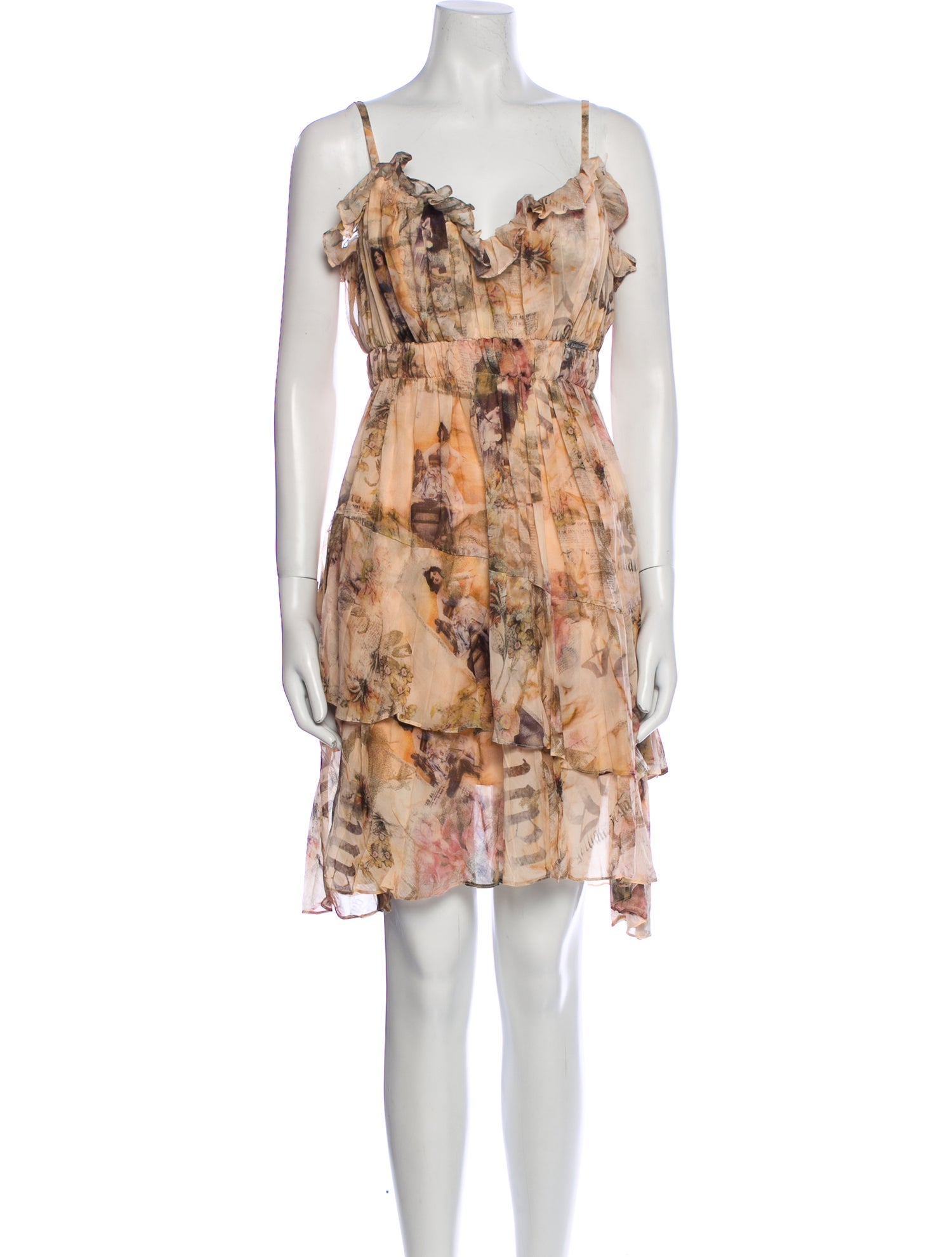 Galliano Vintage Mini Dress
