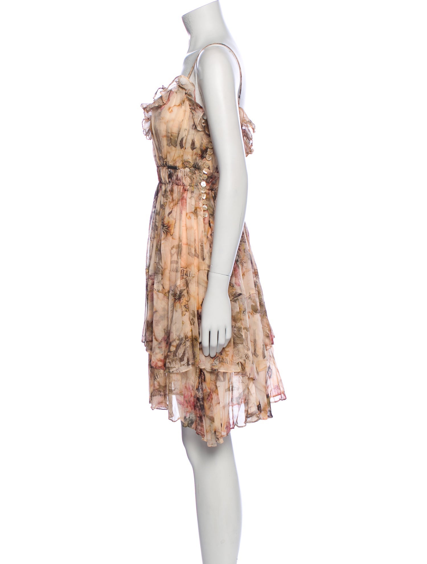 Galliano Vintage Mini Dress