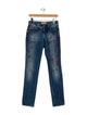 Galliano Mid-Rise Straight Leg Jeans
