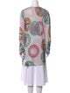 Galliano Wool Paisley Print Tunic