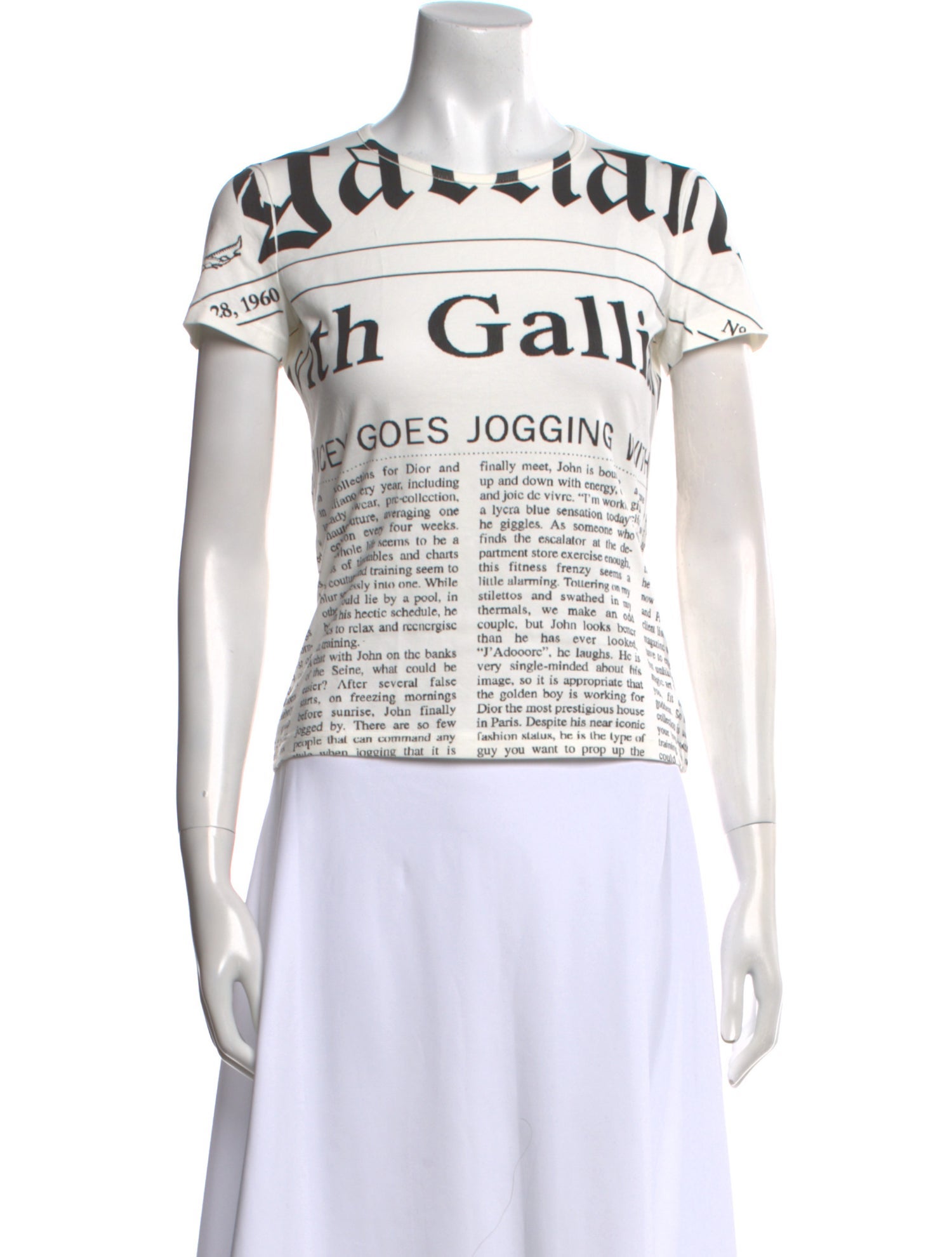 Galliano Vintage Late 2000's - Early 2010's T-Shirt w/ Tags