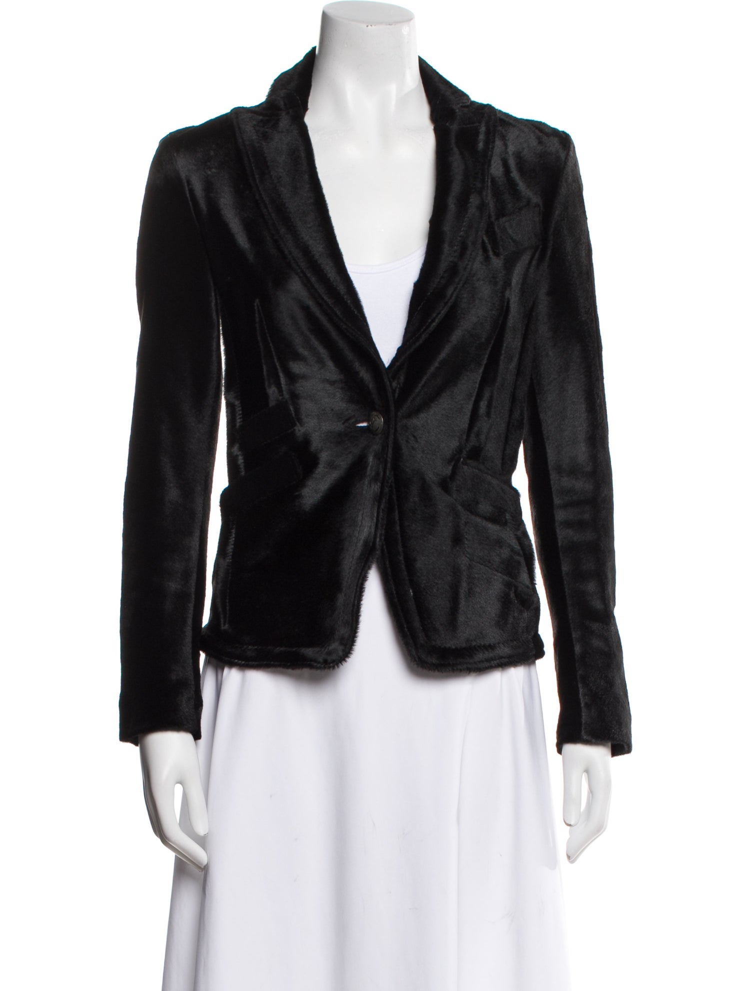Galliano Leather Blazer