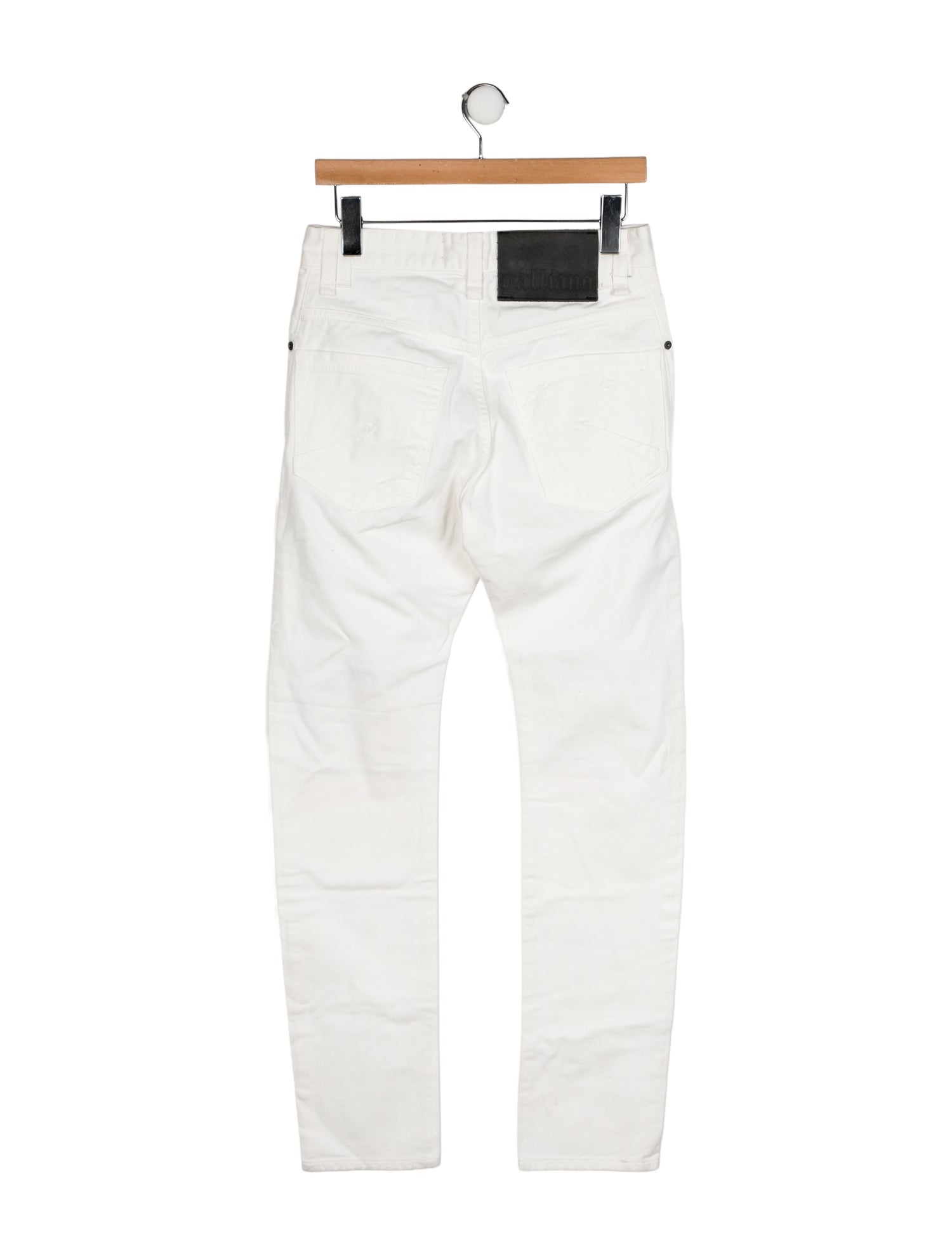 Galliano 2012 Straight Leg Jeans