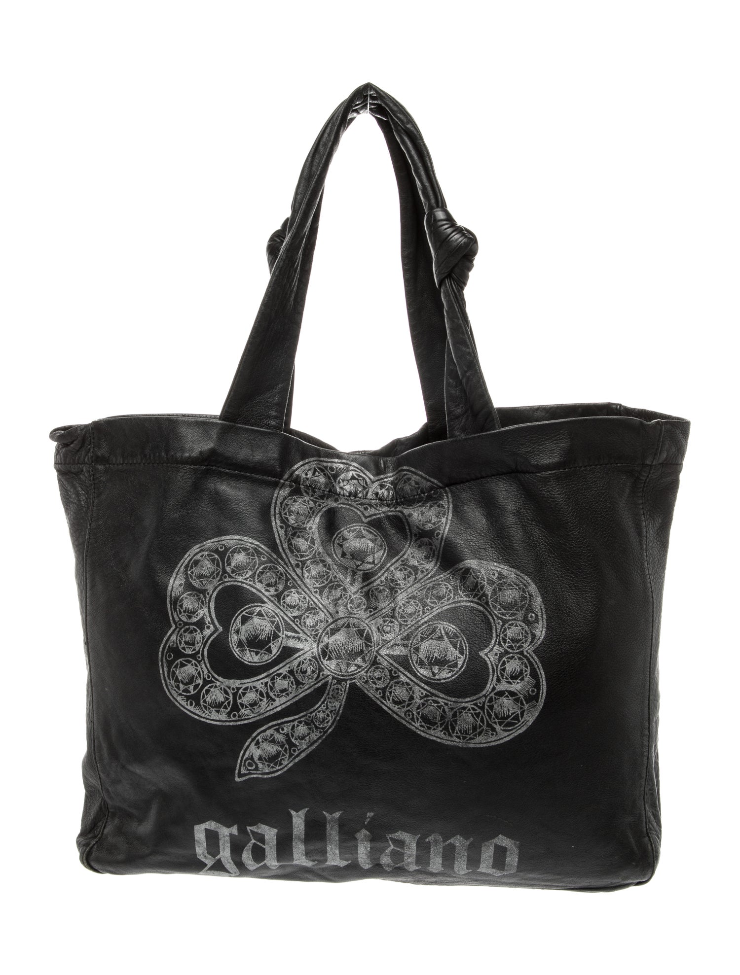 Galliano Leather Tote
