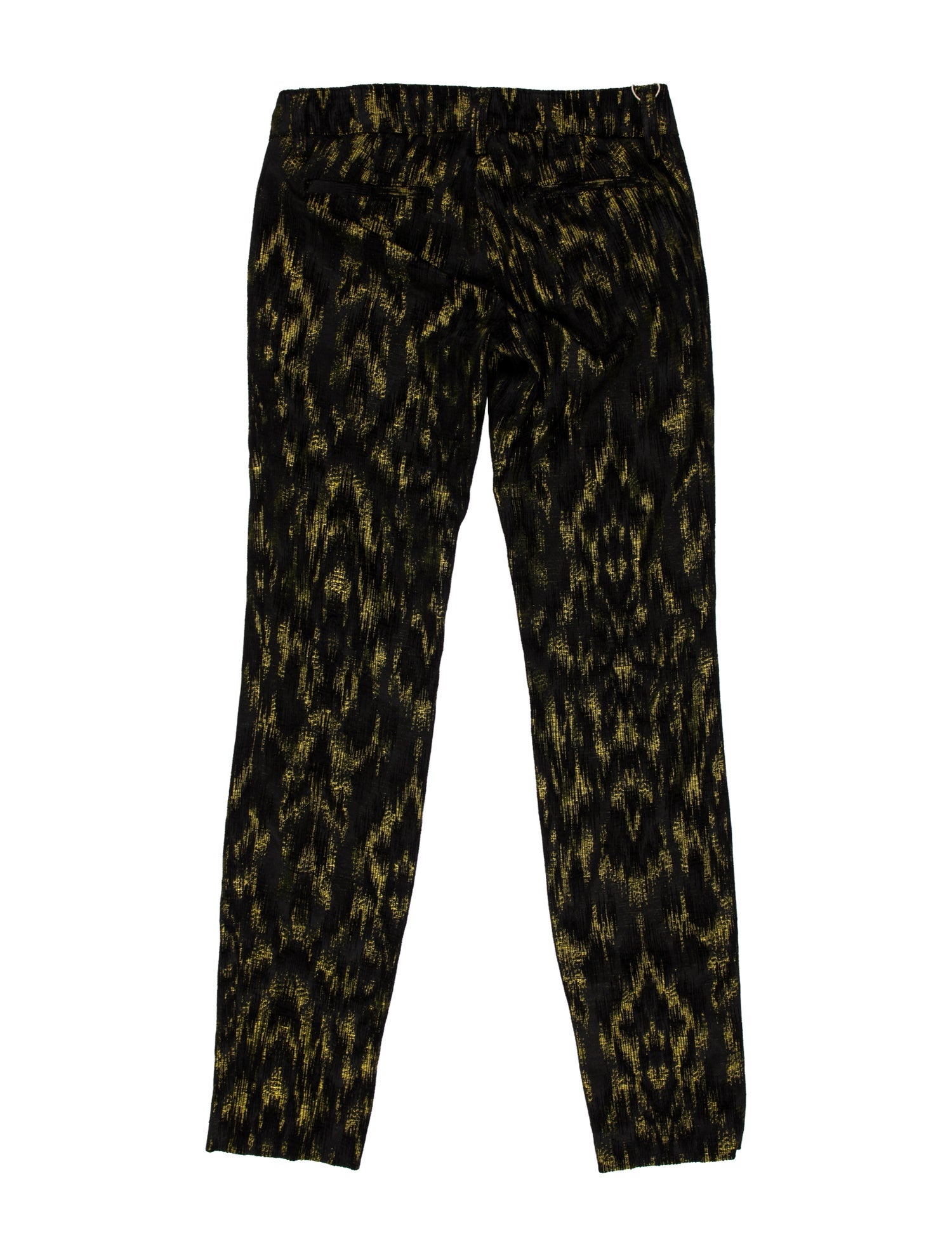 Galliano Printed Skinny Leg Pants