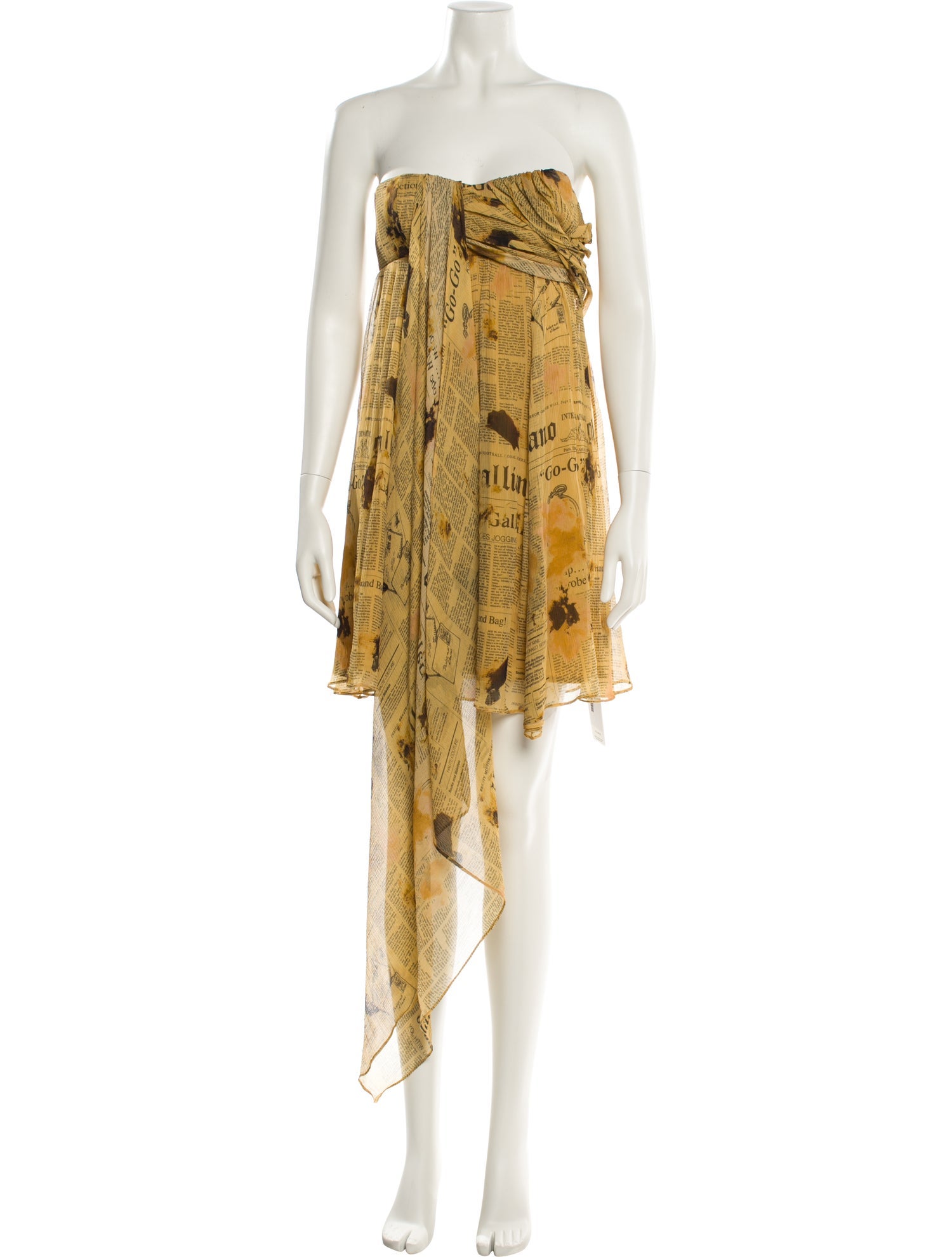 Galliano Vintage Mini Dress