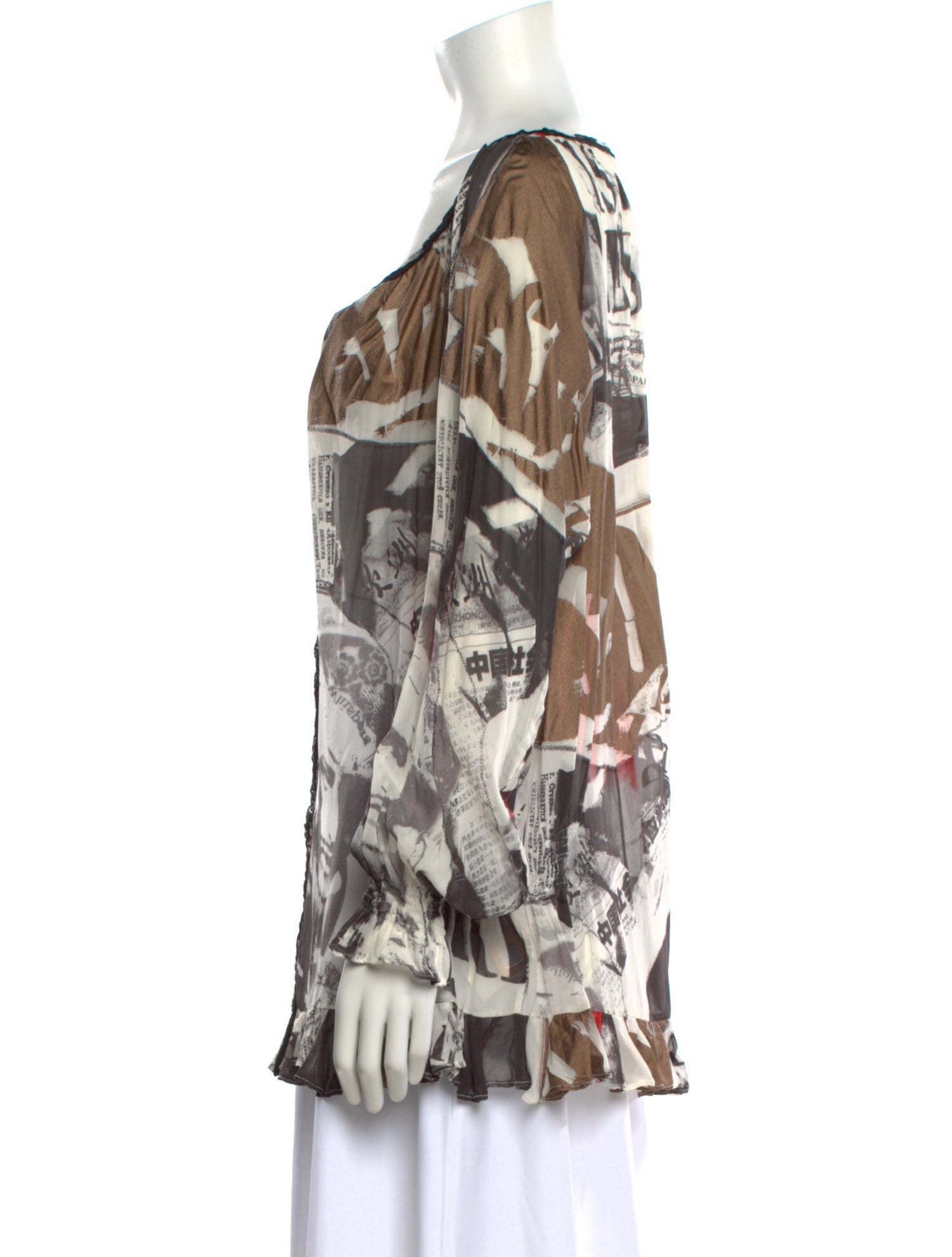 Galliano Vintage 2008 Blouse