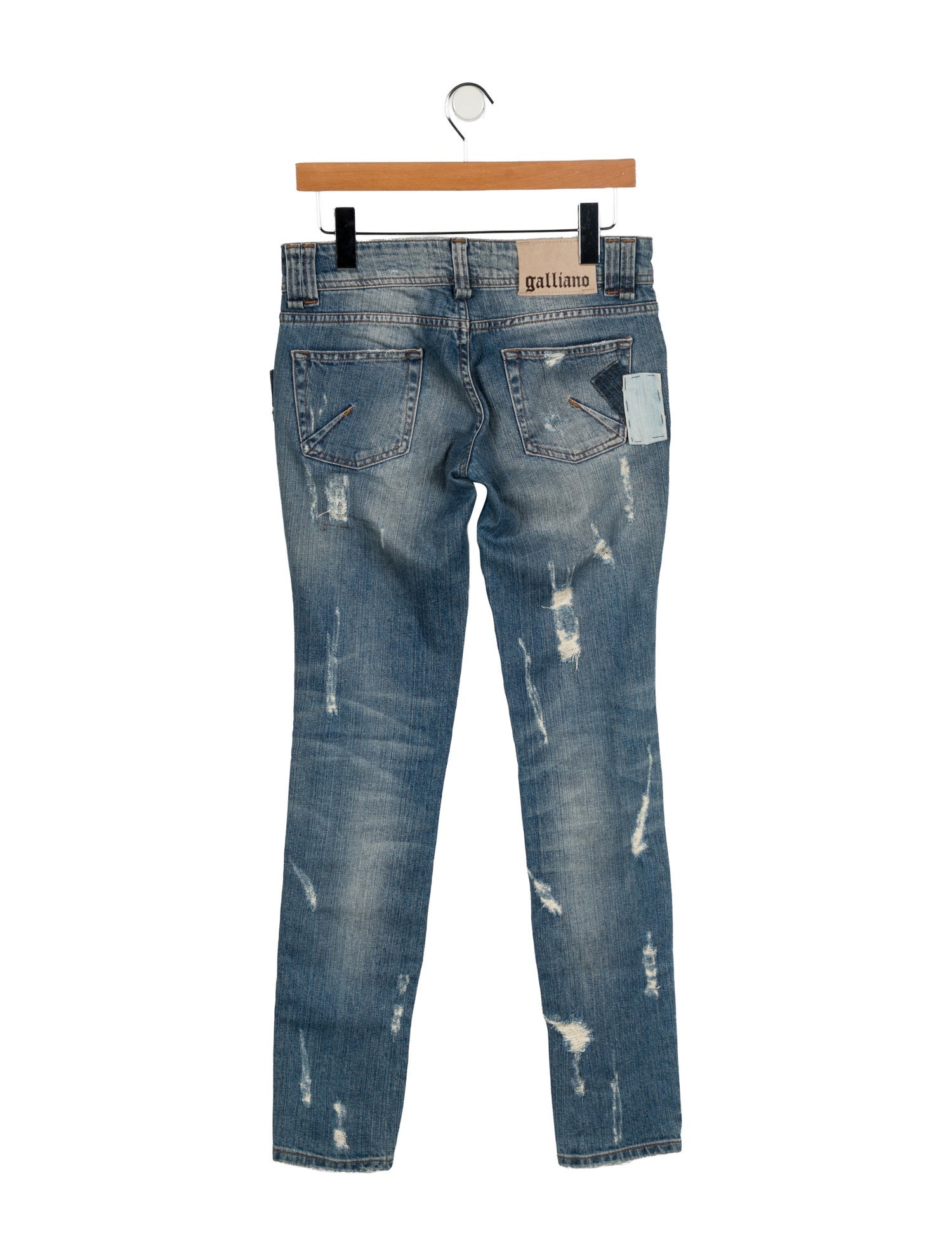 Galliano Vintage Skinny Leg Jeans