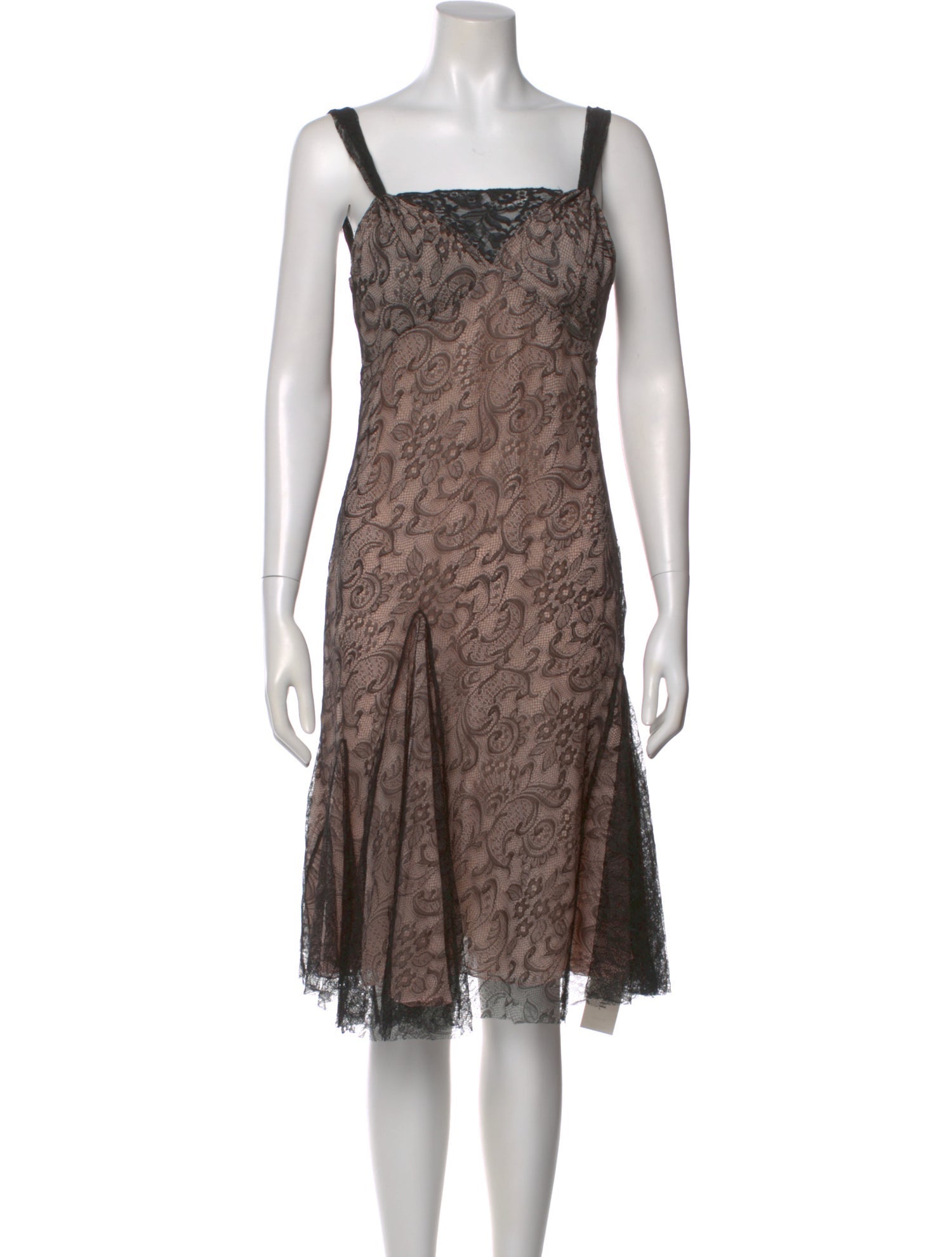 Galliano Vintage Knee-Length Dress