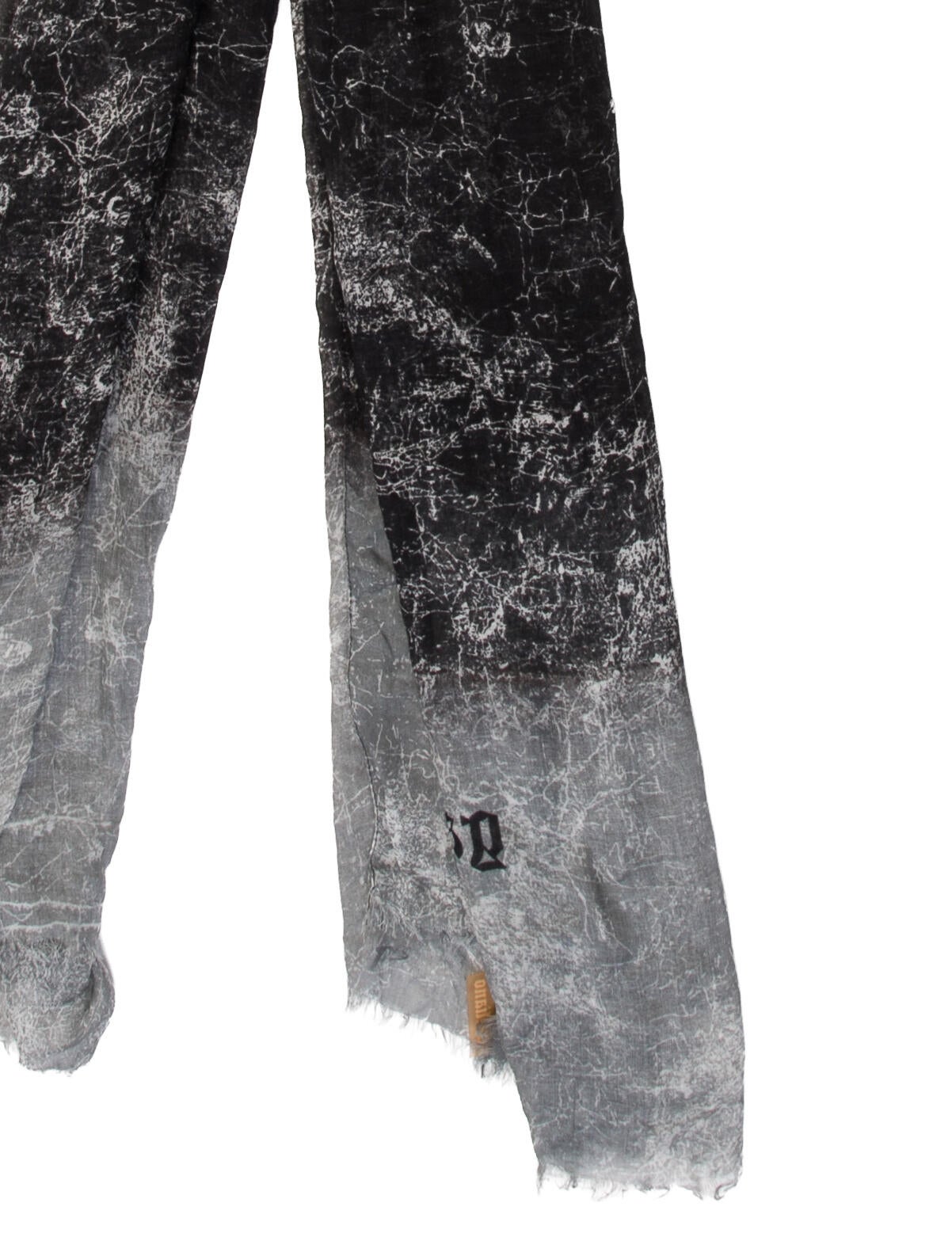 Galliano Floral Print Scarf